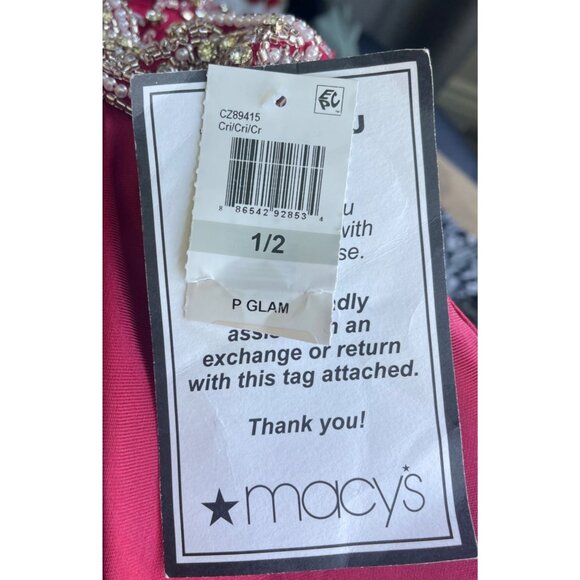 Say Yes To The Prom Dress Size 1/2 NWT Embellished Formal Ball Gown Quinceañera - Picture 11 of 14